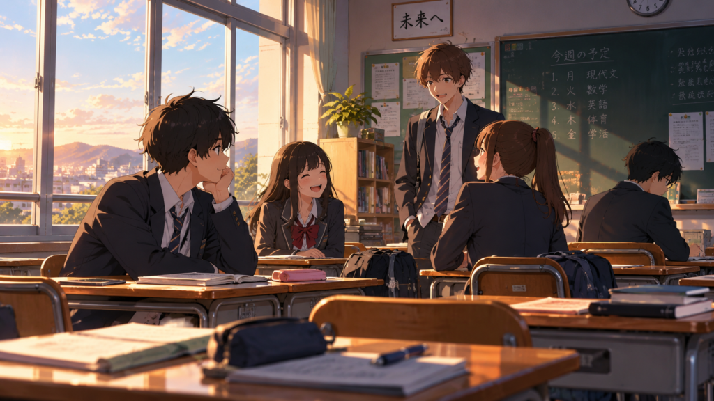 school anime